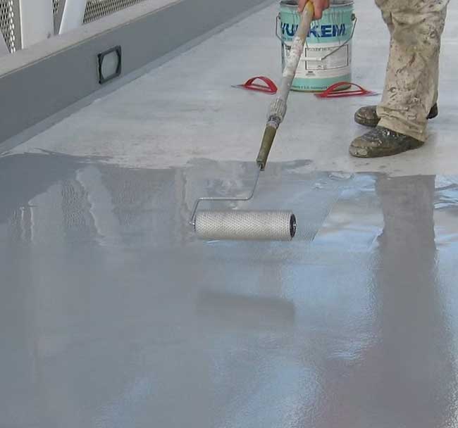 Waterproof deck coating Malibu