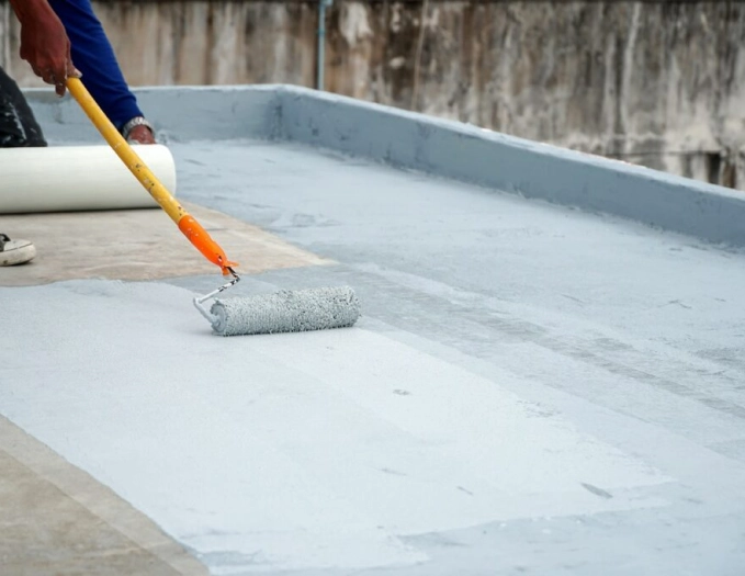Roof deck waterproofing